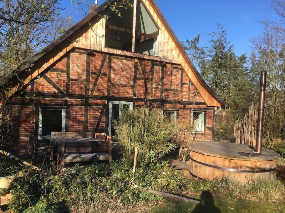 Wunderschoenes Bauernhaus An Der Elbe Bleckede Exterior foto